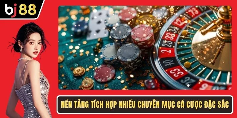 Nền tảng tích hợp nhiều chuyên mục cá cược đặc sắc